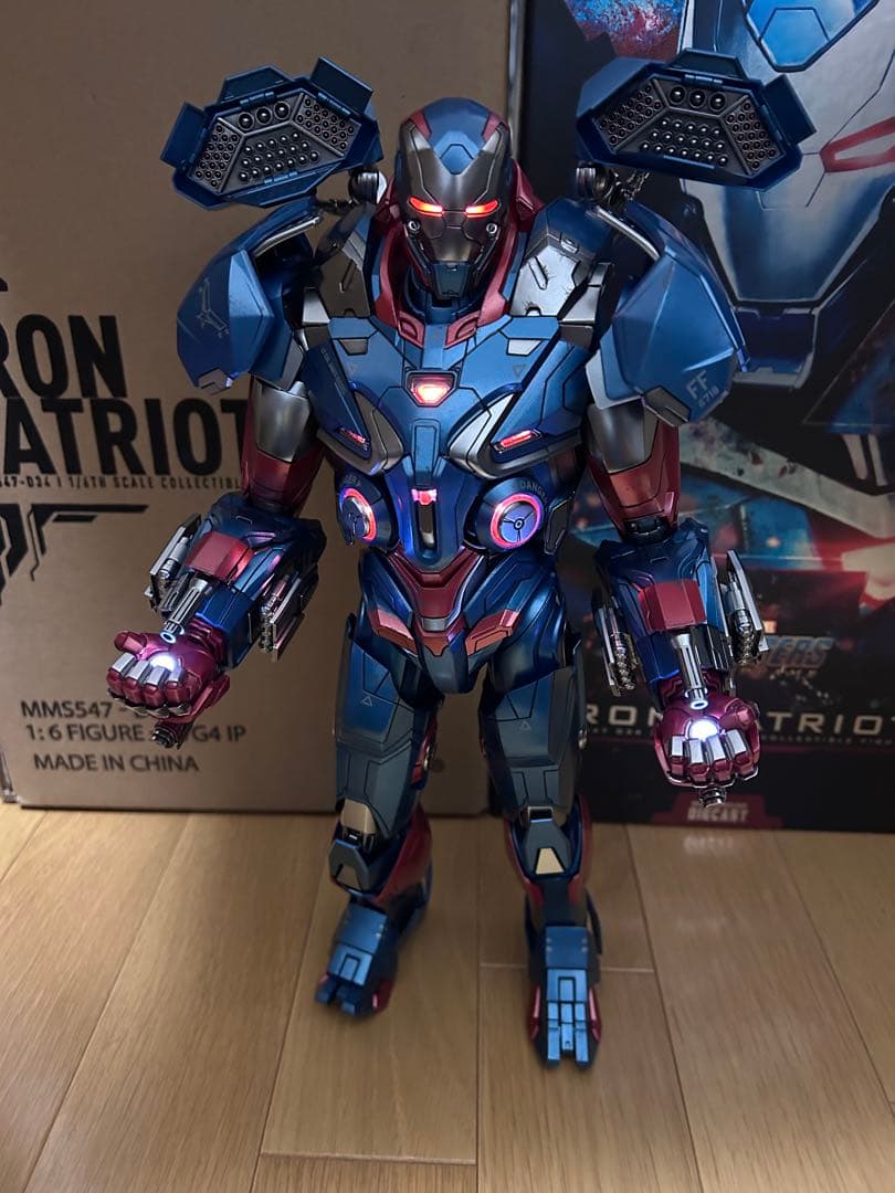 液漏れ跡あり ホットトイズ アイアンパトリオット