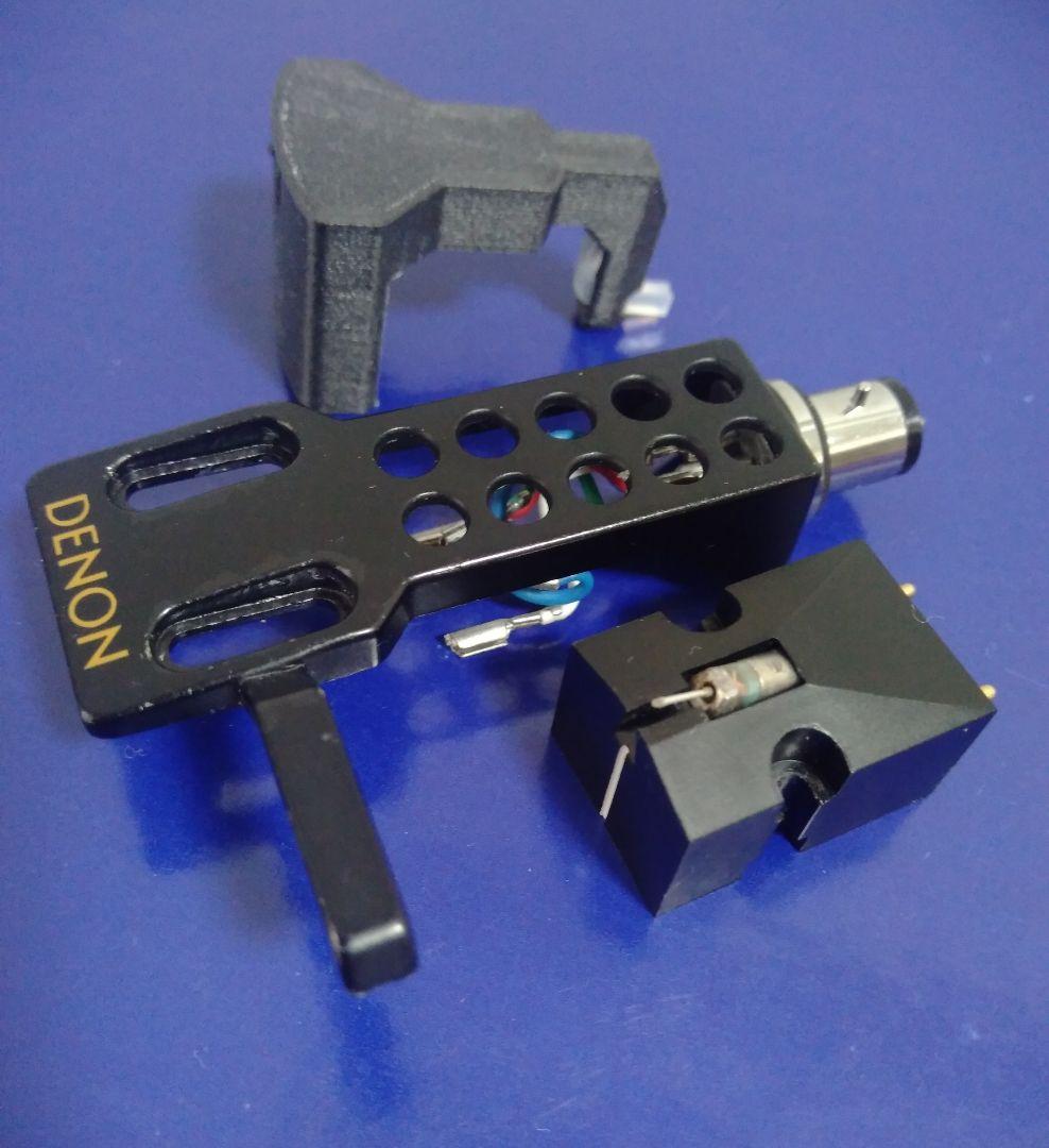 デノン MCカートリッジ DL-103 ヘッドシェル付き 音質特に優れています