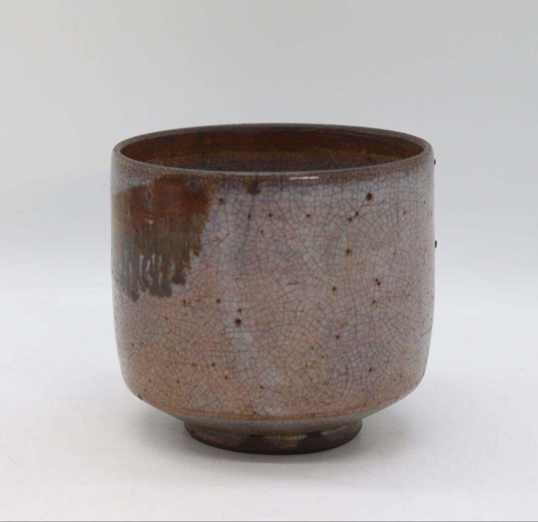 時代　高取　筒茶碗　唐津　茶道具　送料込み250928