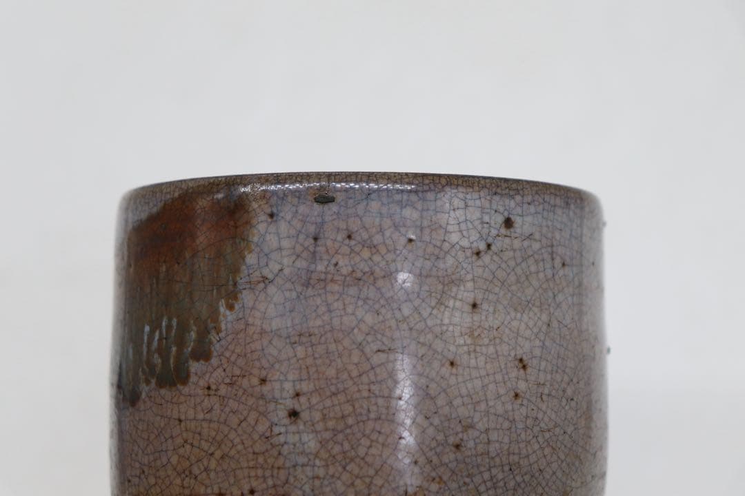 時代　高取　筒茶碗　唐津　茶道具　送料込み250928