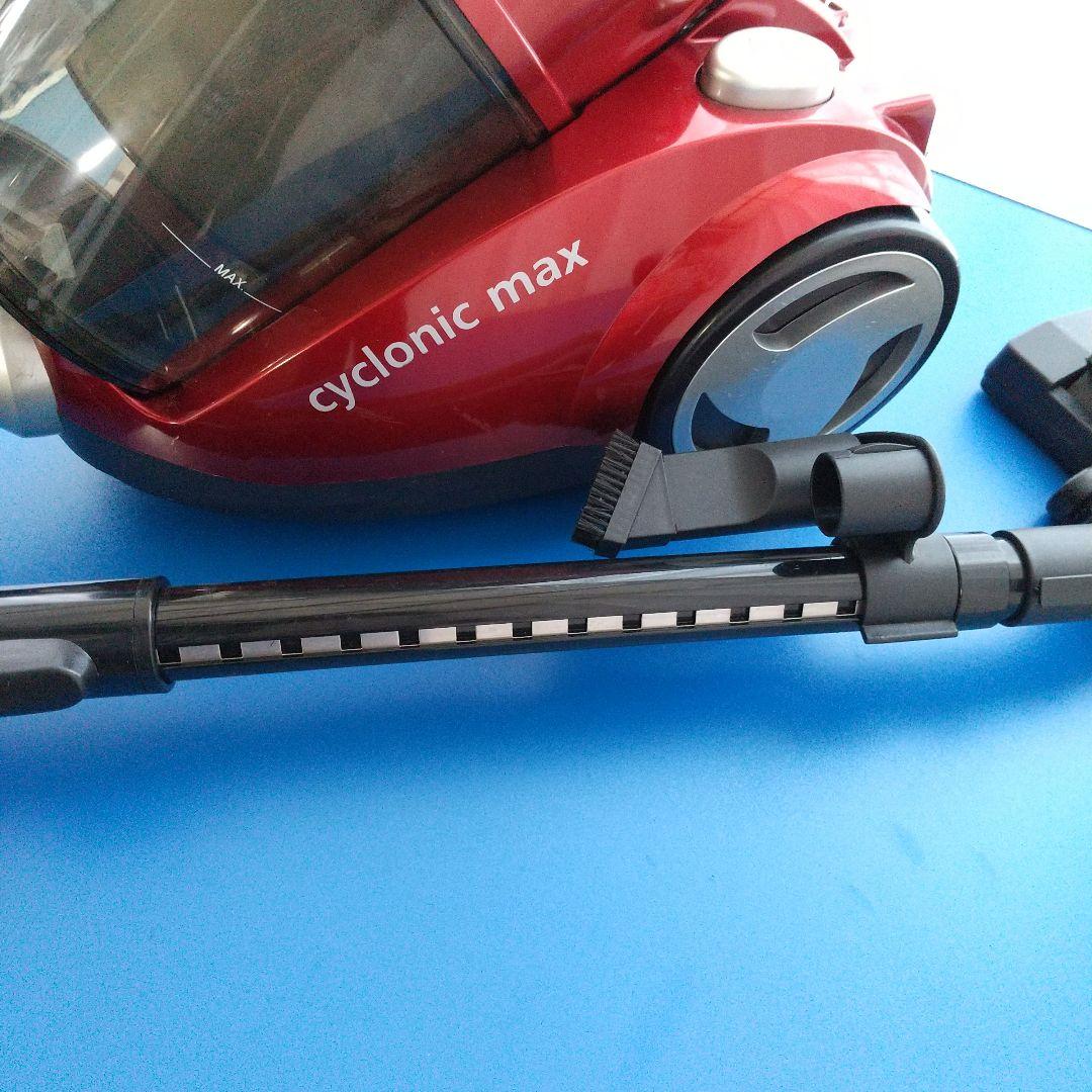 cyclonic max サイクロン掃除機 レッド