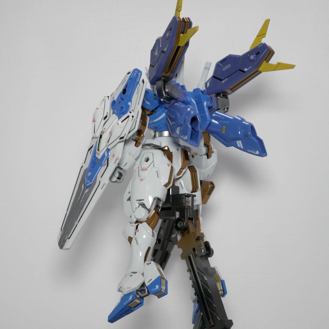 HG ガンダムエアリアル 改修型 塗装 完成品 バンダイ ガンプラ 1/144