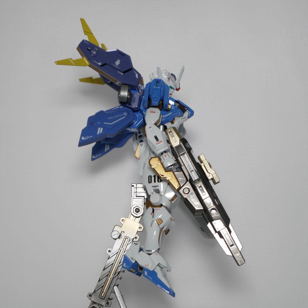 HG ガンダムエアリアル 改修型 塗装 完成品 バンダイ ガンプラ 1/144