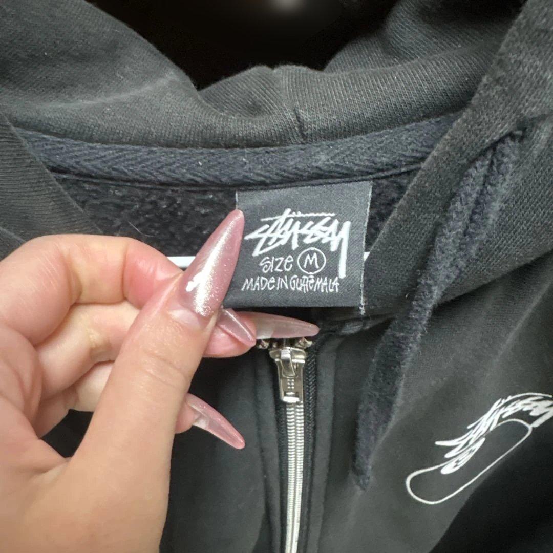 stussy ジップパーカー　M