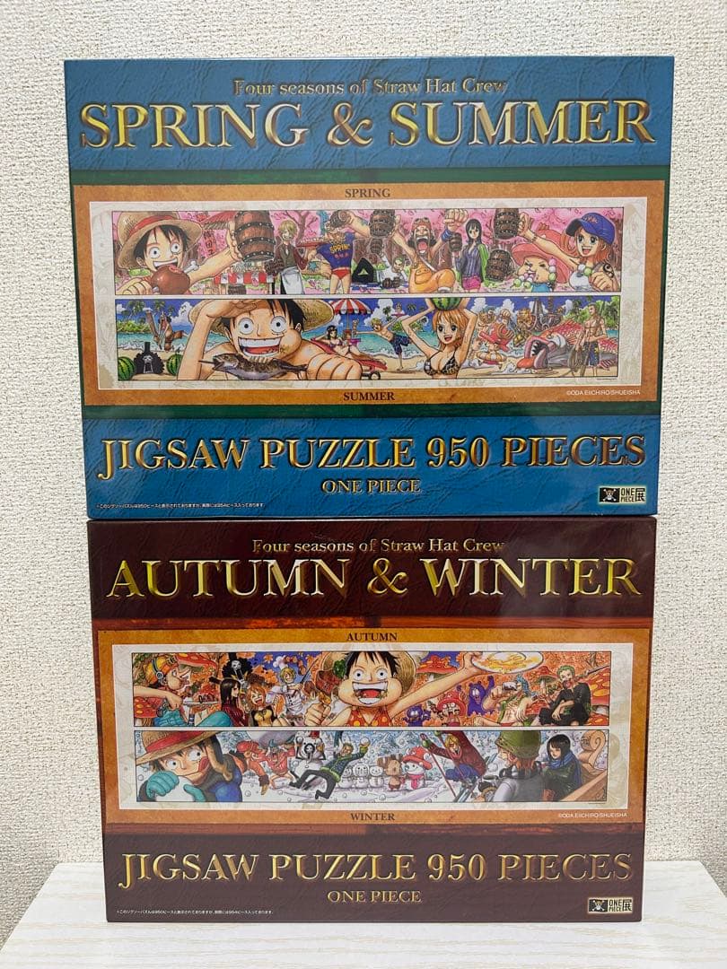 未開封　ワンピース展 ジグソーパズル　2個セット　950ピース　春夏秋冬