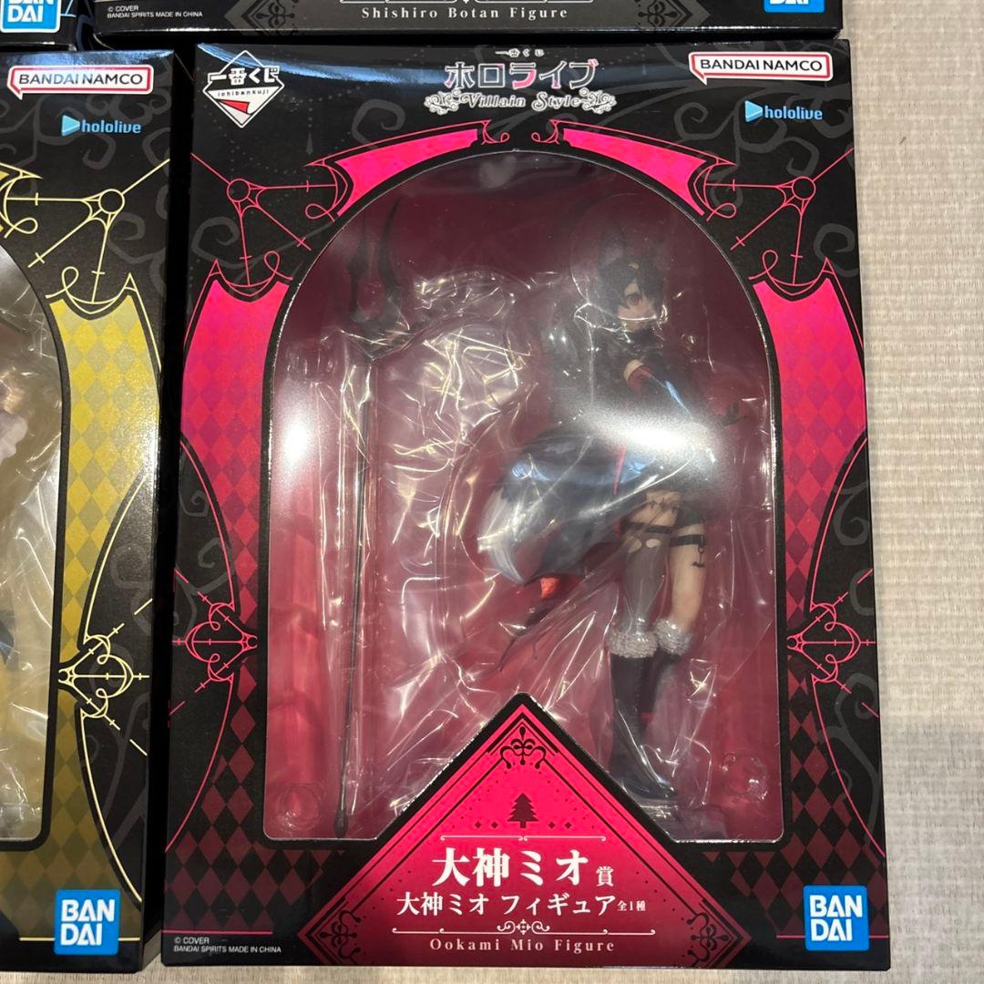 一番くじホロライブ Villain Style フィギュア4点コンプリートセット