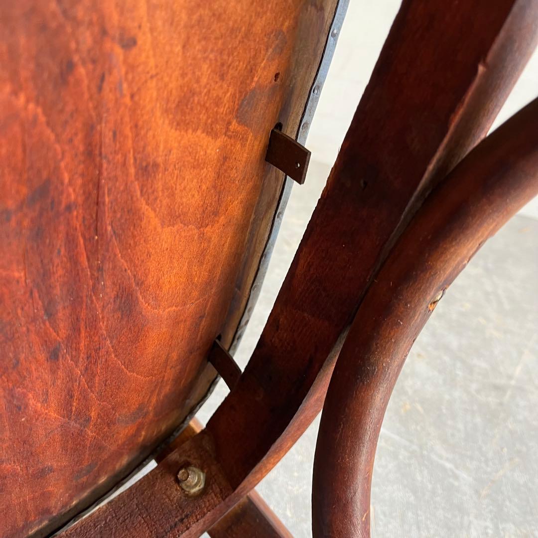 アンティーク 椅子 チェア スツール 置き台 飾り台 レトロ シャビー ①