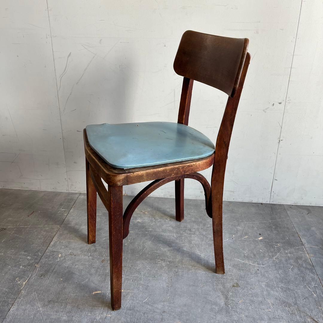 アンティーク 椅子 チェア スツール 置き台 飾り台 レトロ シャビー ①