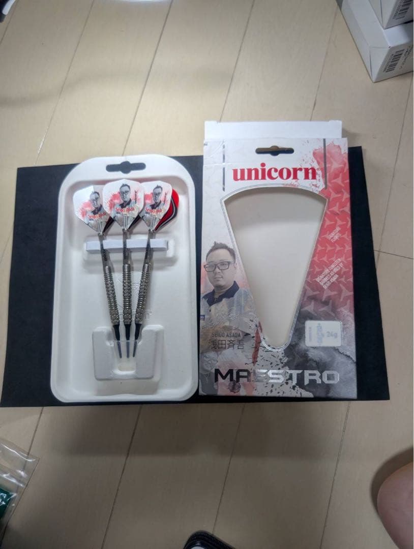 激レア　入手困難　ユニコーン マエストロ 浅田斉吾モデル フェーズ2 ダーツ