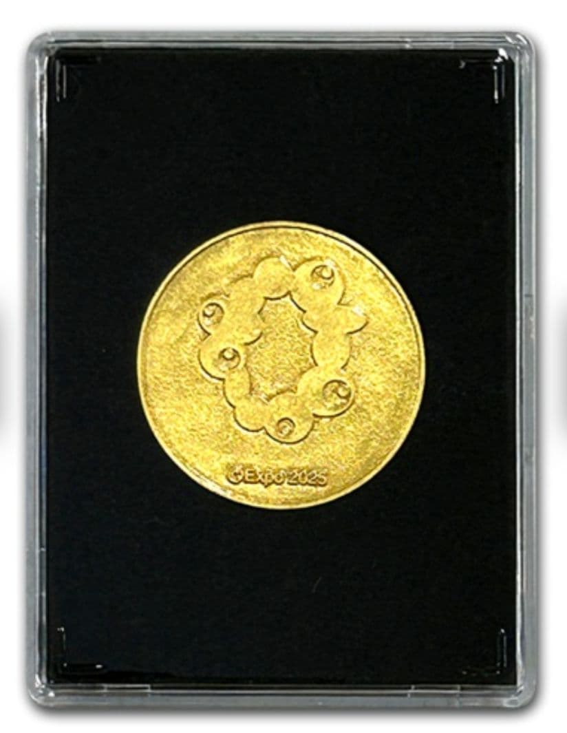 ミャクミャク金箔メダル【完売レア商品】