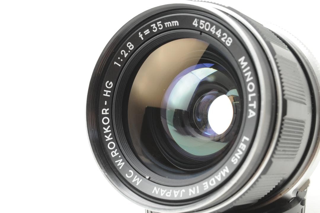 MINOLTA ミノルタ MC W.ROKKOR-HG 35mm F2.8