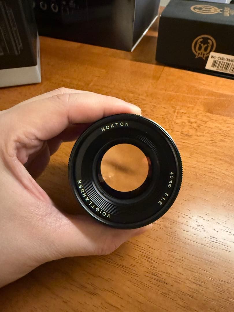 Voigtländer Nokton 40mm f1.2 レンズ Nikon Z