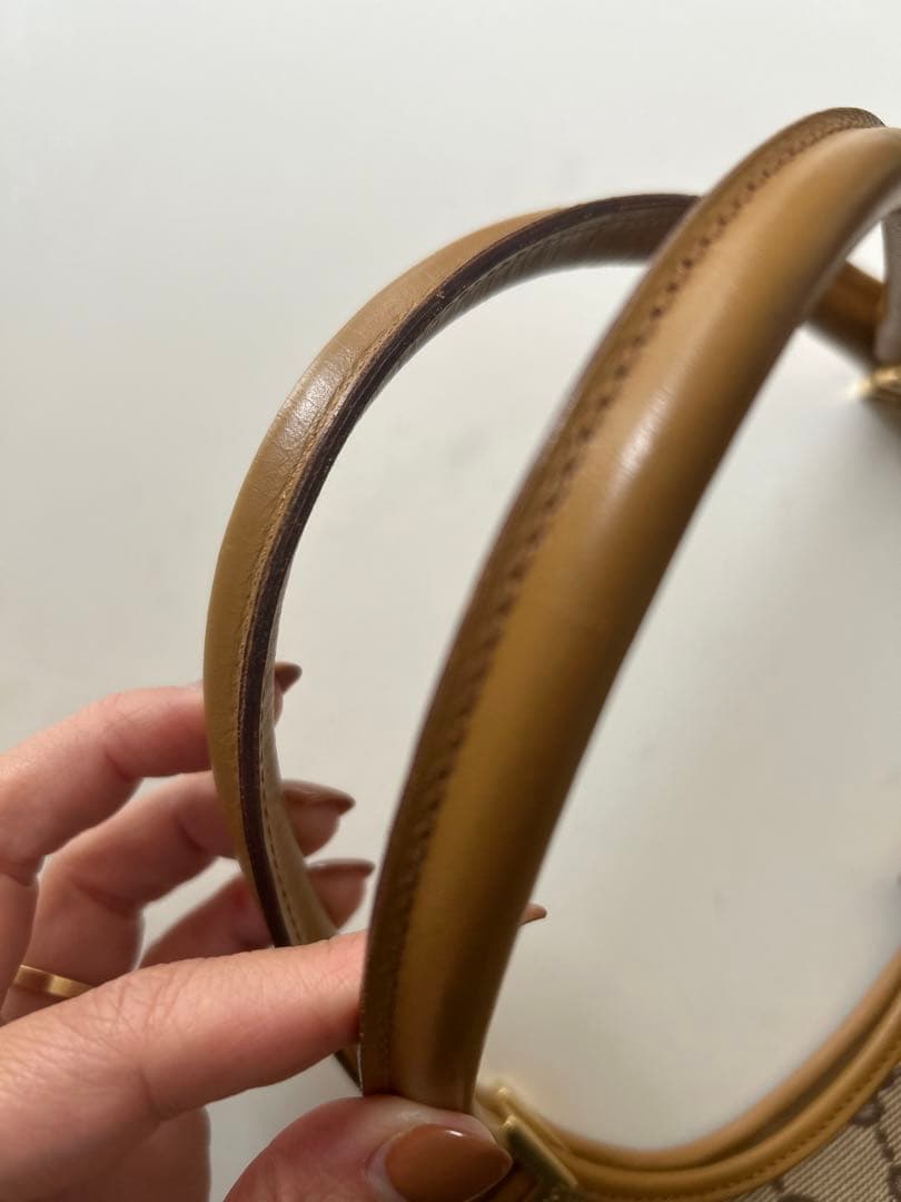 GUCCI GGキャンバス ショルダーバッグ　ジャッキー