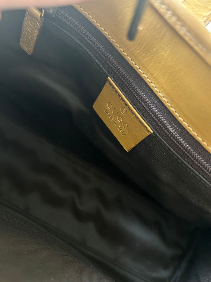 GUCCI GGキャンバス ショルダーバッグ　ジャッキー