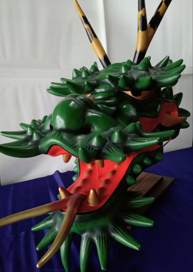 八岐大蛇　神楽面　石見神楽　広島神楽　芸北（北広島）　伝統工芸　蛇頭　干支　龍