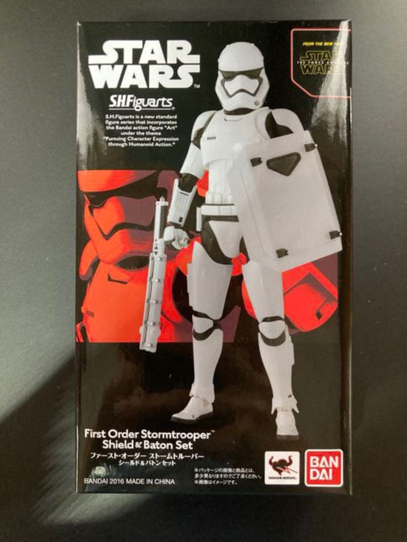 【新品未開封】SHファーストオーダーストームトルーパー シールド&バトンセット