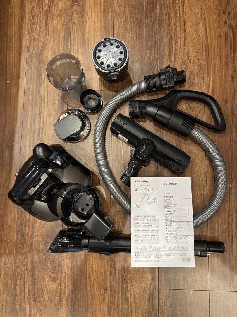 掃除機 TOSHIBA VC-S650X 東芝クリーナー