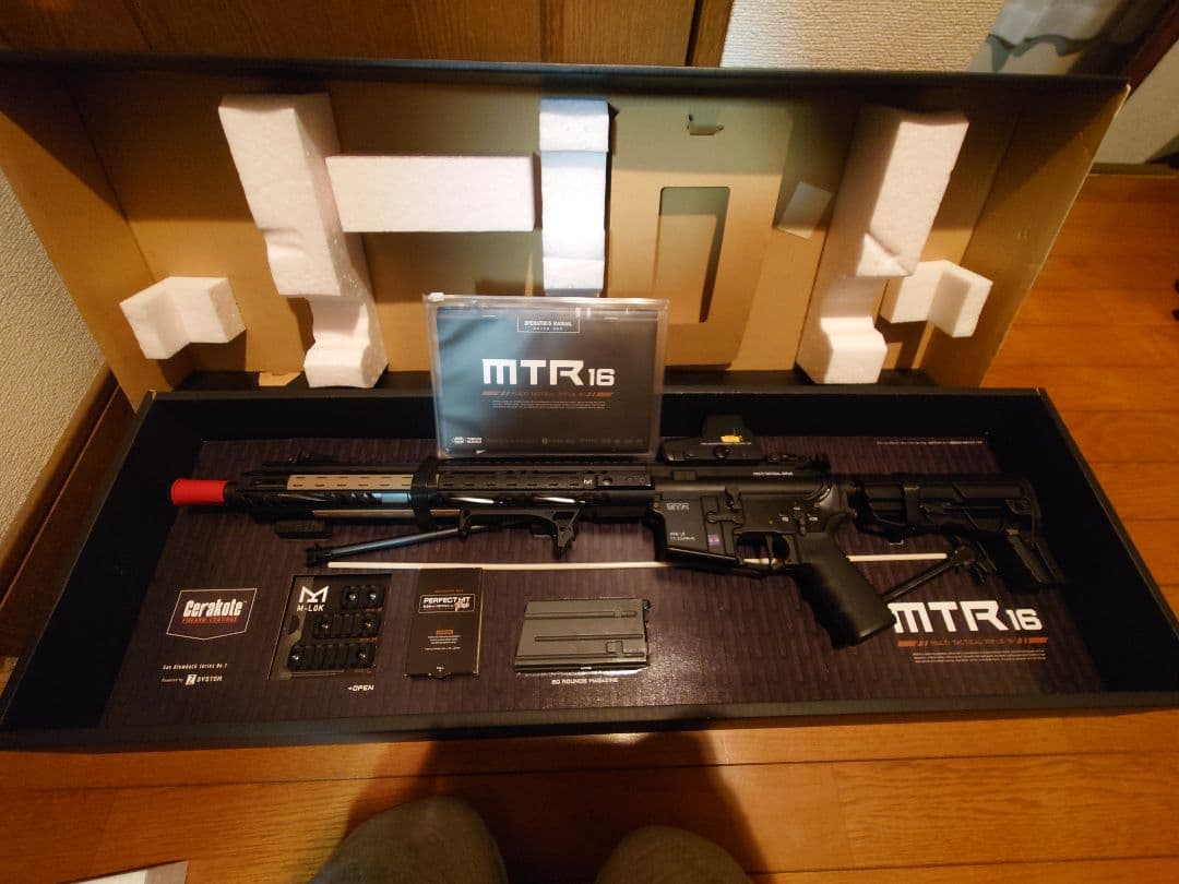 限定値下 MTR16 ガスガン 光学サイト付き