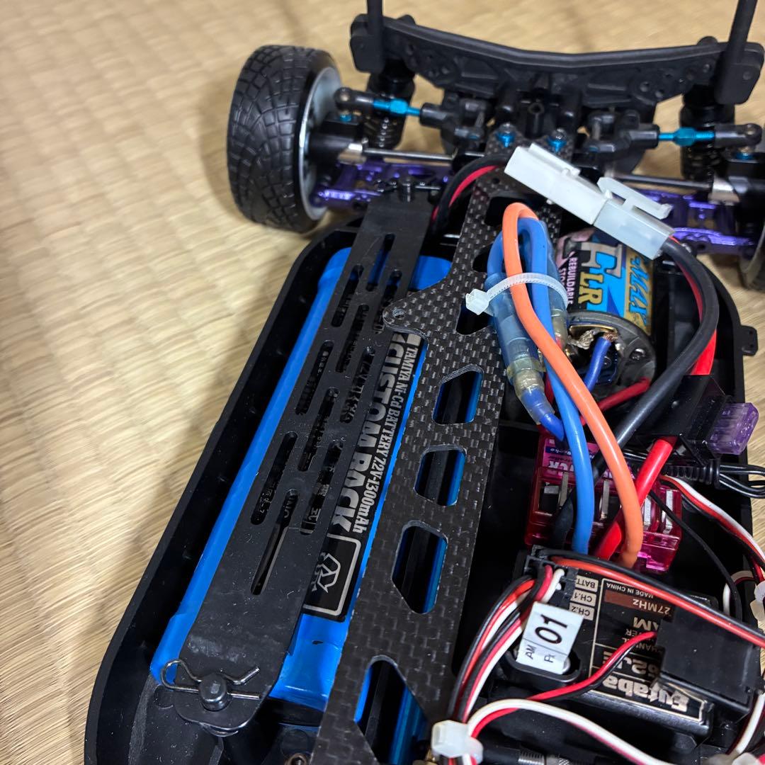 【タミヤ TT01】カスタムシャーシ フルセット　ラジコン　ドリフト　マークII