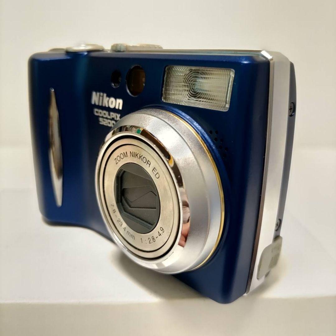 動作確認済み ニコン COOLPIX 5200 オールドコンデジ デジカメ