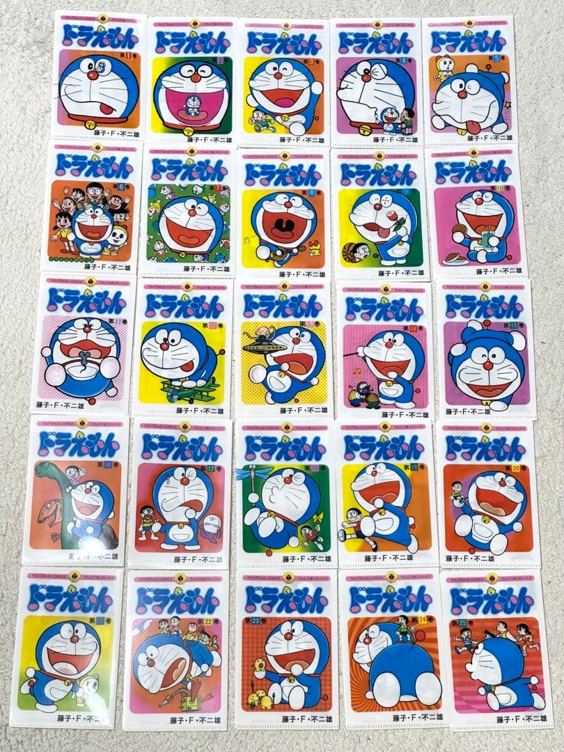 ドラえもん てんとう虫コミックスそっくりミニクリアファイル 全45種セット