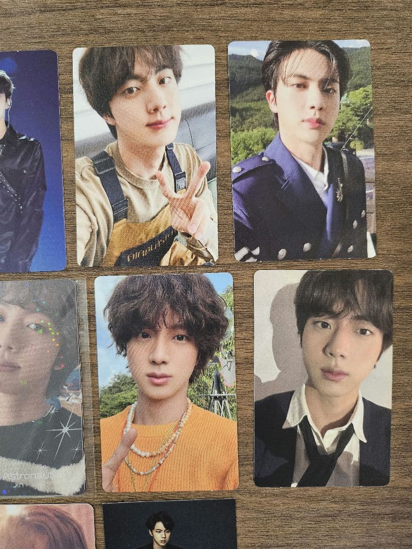 BTS ジン JIN  ヨーロッパ トレカ フォトカード ホログラム 特典