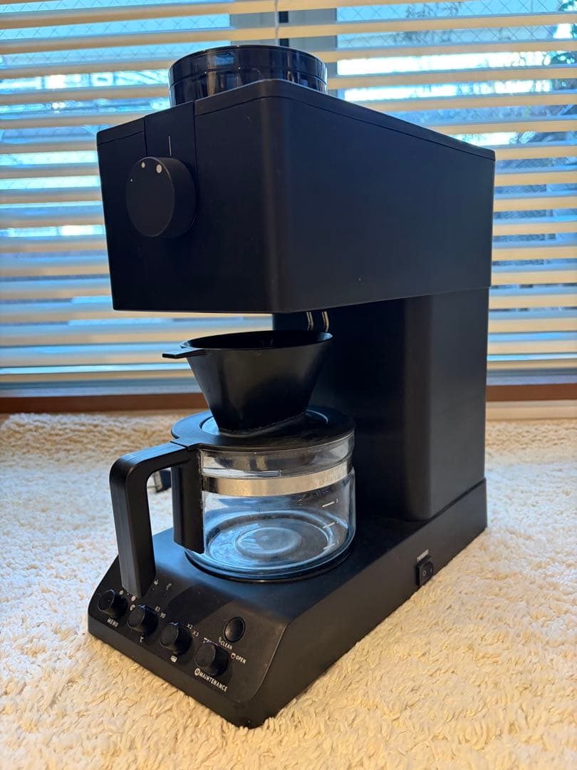 TWIBIRD コーヒーメーカー CM-D457 ブラック