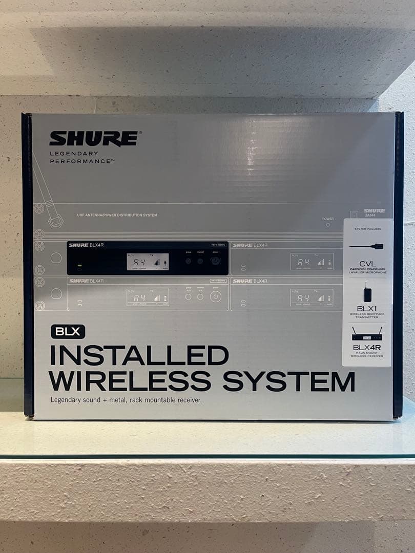 配信機器・PA機器・レコーディング機器 SHURE BLX Installed Wireless System