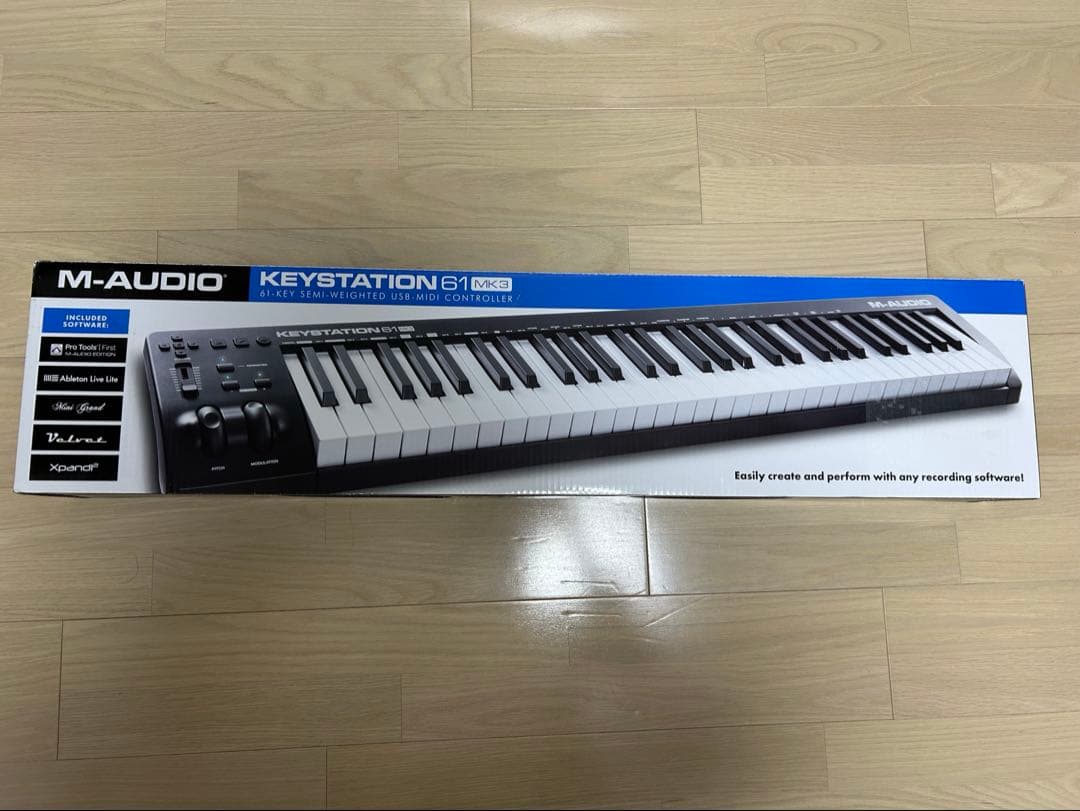 【haning】M-AUDIO KEYSTATION 61MK3 MIDI