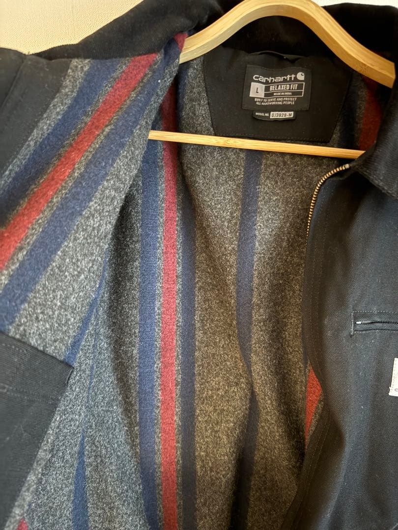 Carhartt デトロイトジャケット　ブラック