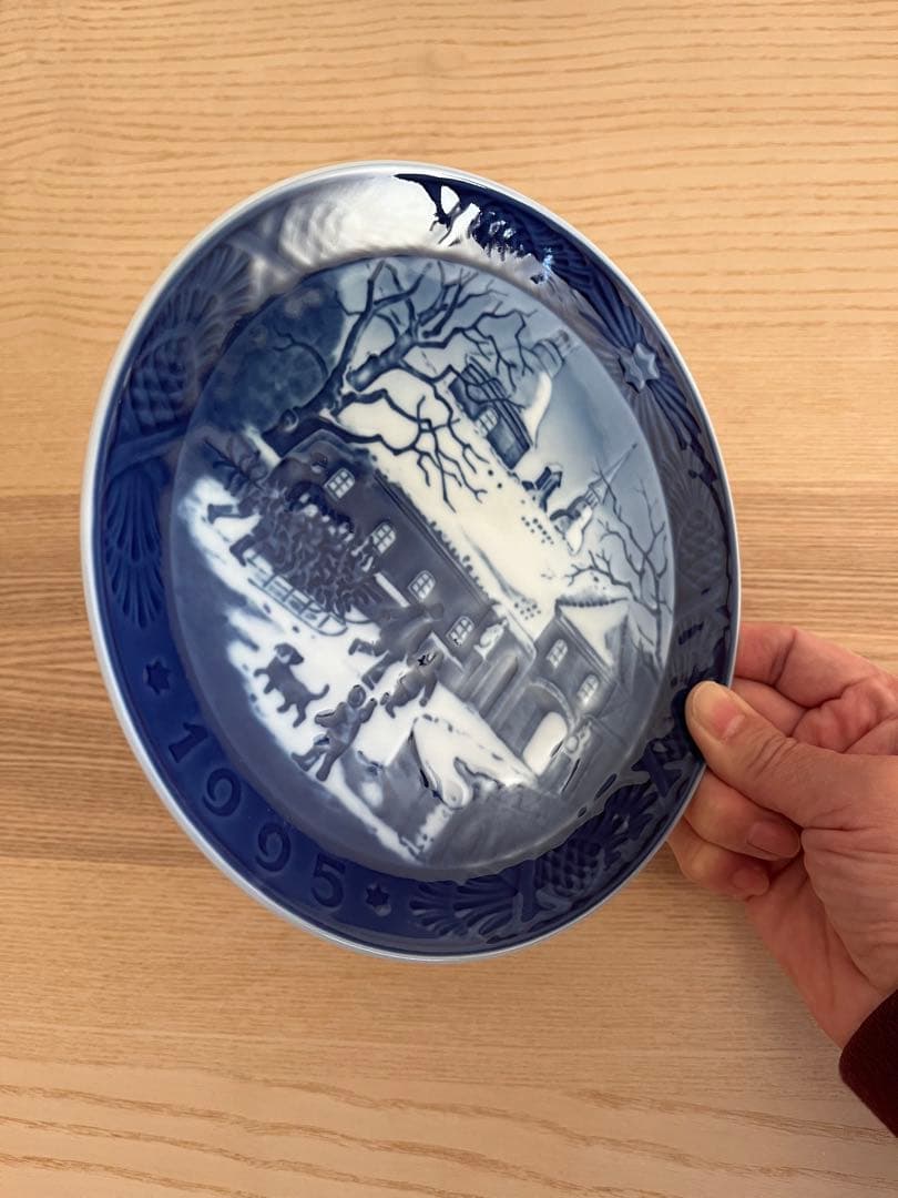 ロイヤルコペンハーゲン　クリスマスイヤープレート 1995年