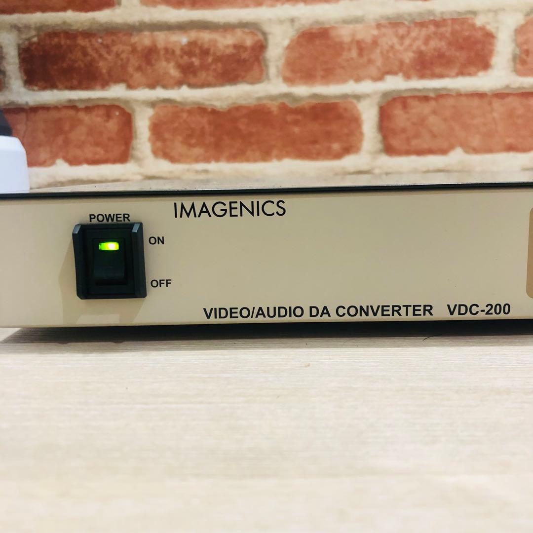 F077⭐️ IMAGENICS⭐️HDシリアルデジタル関連機器 VDC-200