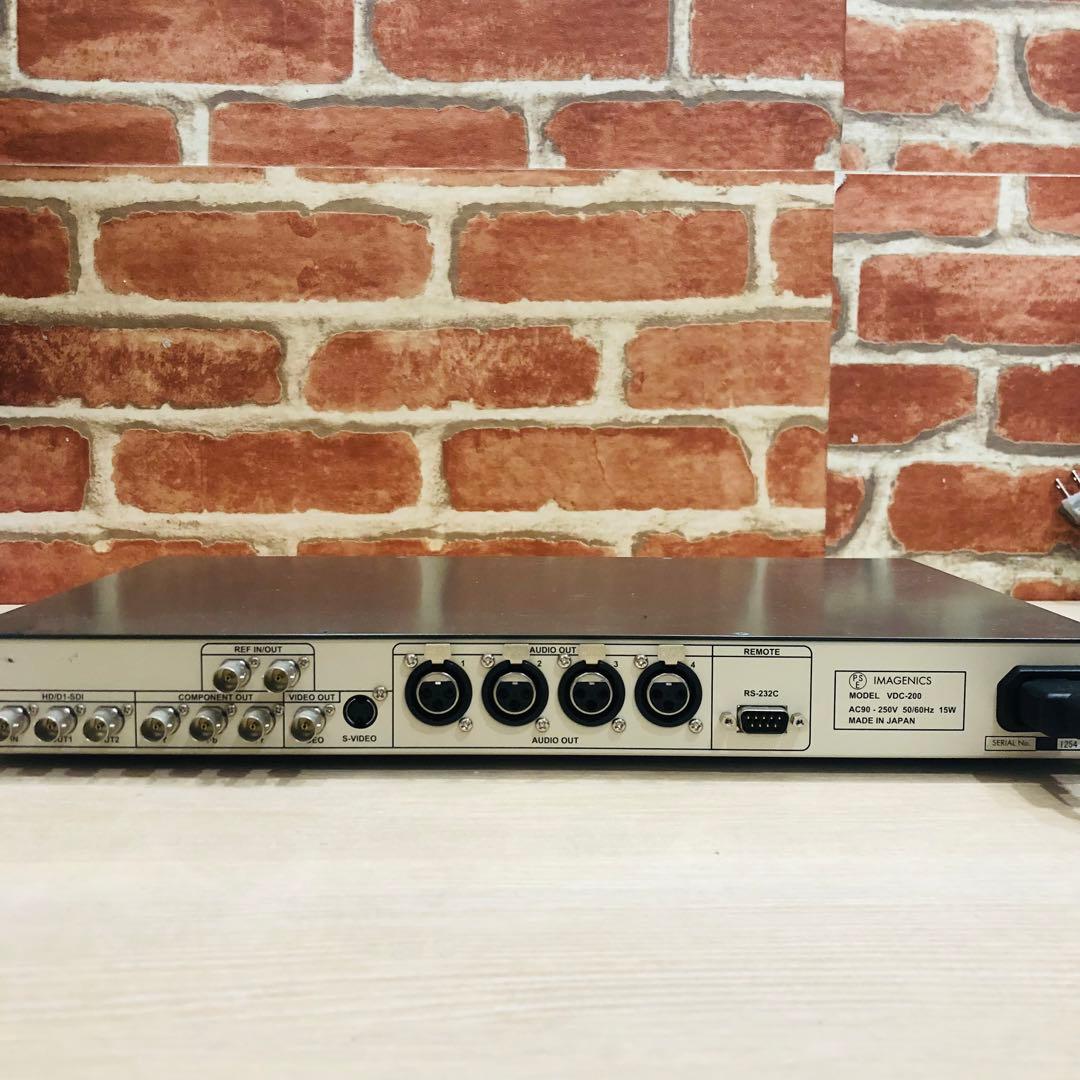 F077⭐️ IMAGENICS⭐️HDシリアルデジタル関連機器 VDC-200
