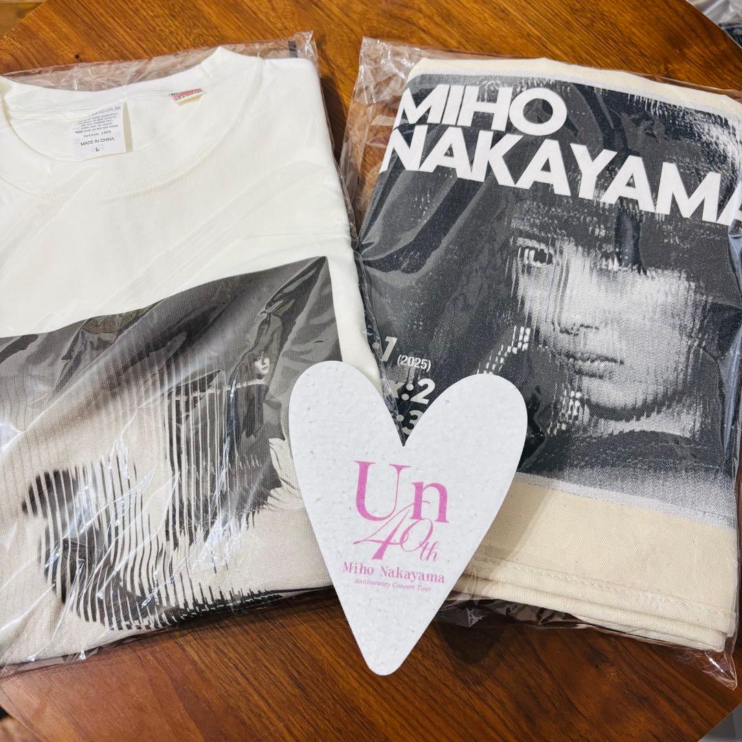 中山美穂×河村康輔40周年記念コラボTシャツA Ｌサイズ　トートバックB ハート