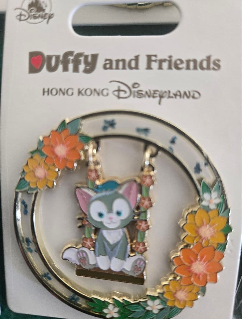 【新品未使用】香港ディズニーDuffy and Friends ピンバッジ