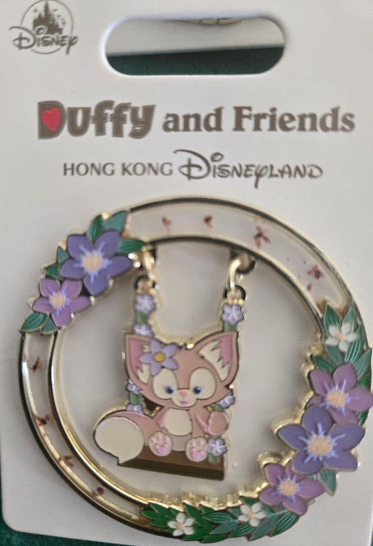 【新品未使用】香港ディズニーDuffy and Friends ピンバッジ
