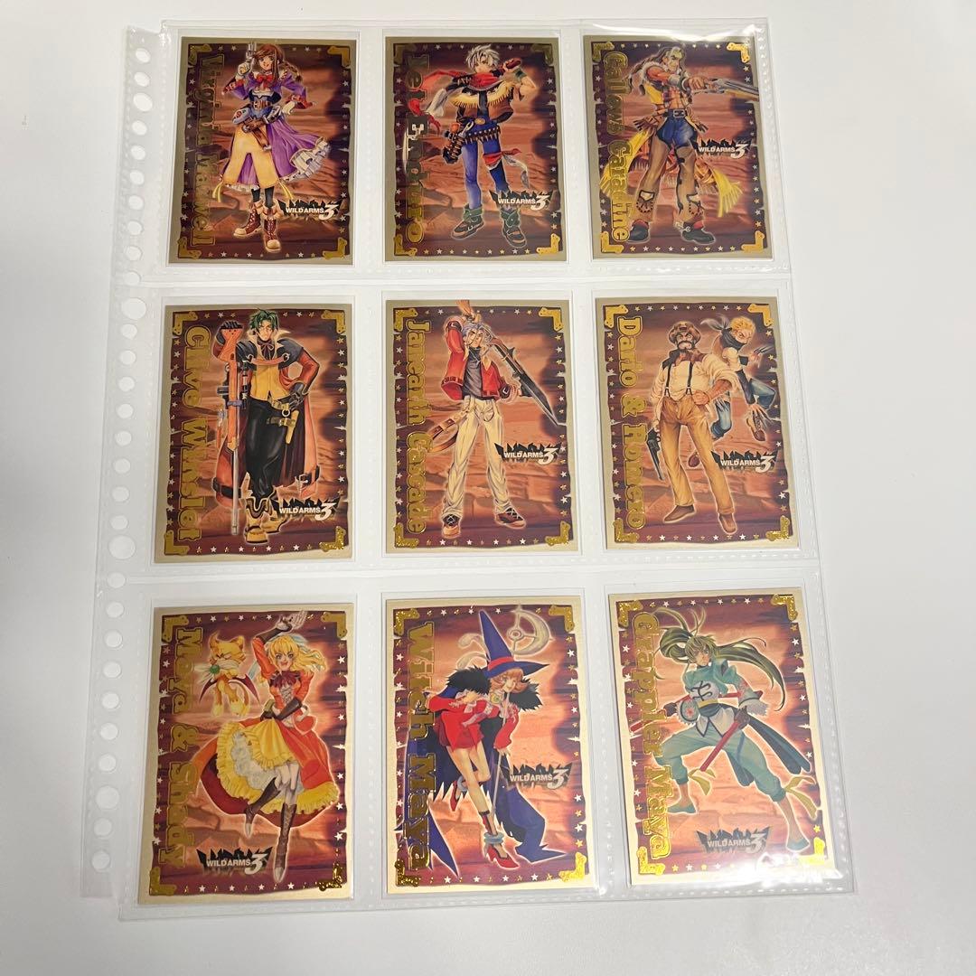 ワイルドアームズ3 WILDARMSトレーディングカード 全99種 フルコンプ