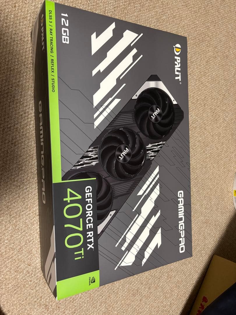 グラフィックボード・グラボ・ビデオカード Palit GeForce RTX 4070 Ti 12GB