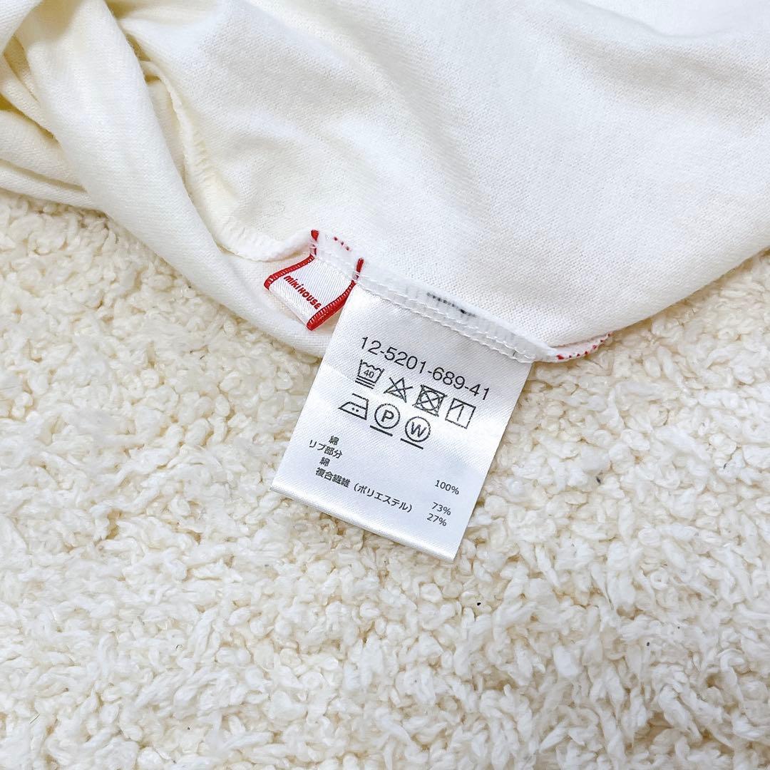 mikiHOUSE ミキハウス 半袖Tシャツ ６分丈パンツ 90 日本製