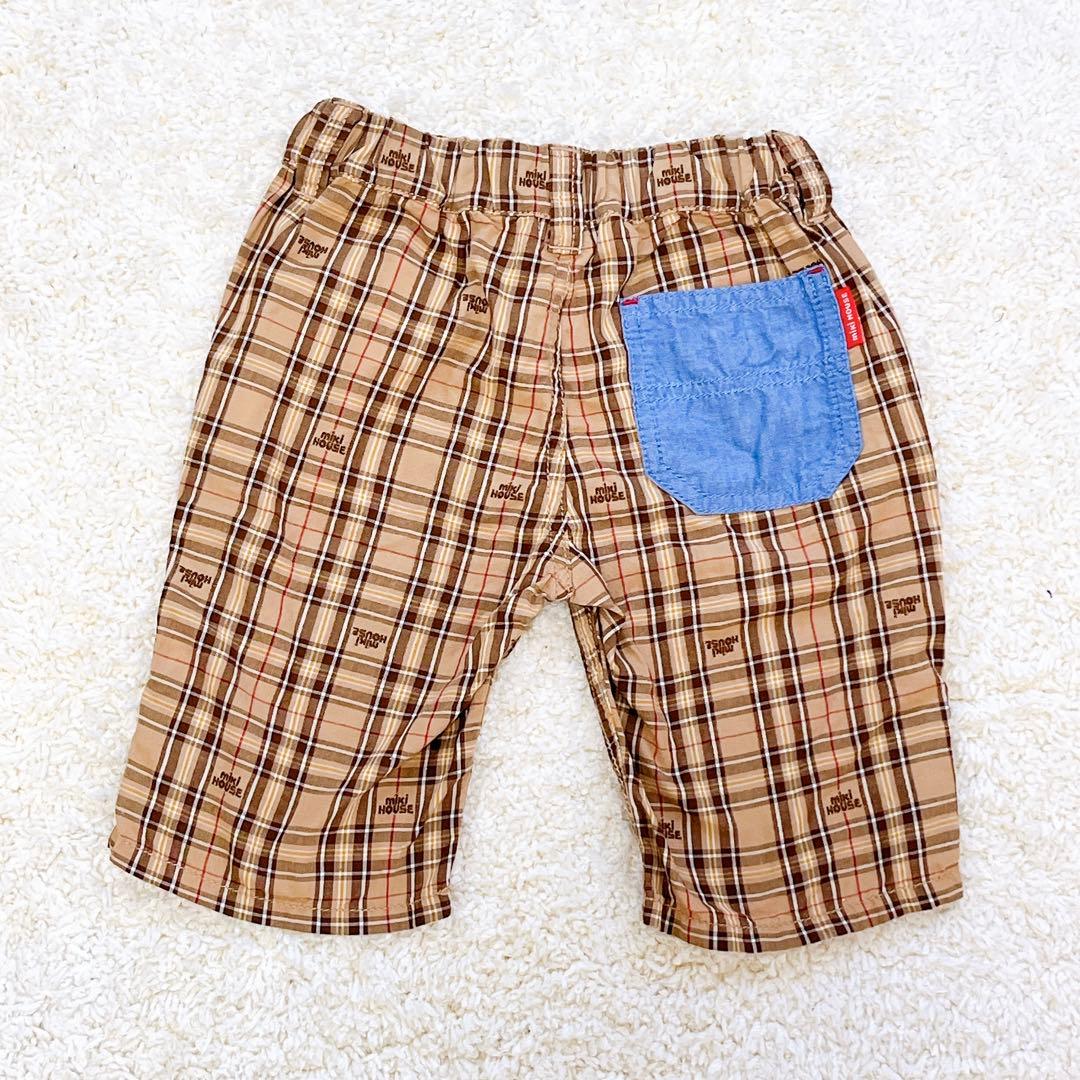 mikiHOUSE ミキハウス 半袖Tシャツ ６分丈パンツ 90 日本製