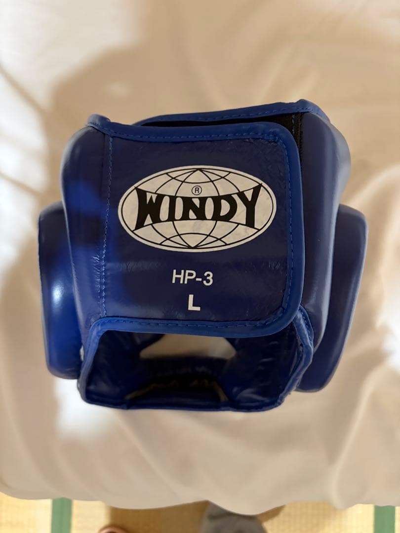 WINDY ボクシングヘッドギア HP-3 Lサイズ 青