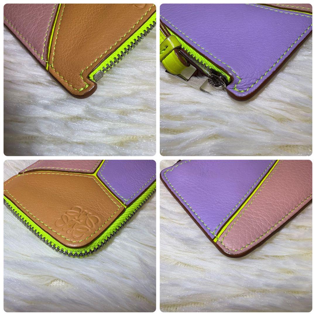 美品 LOEWE パズル  カード ホルダー フラグメントケース マルチ