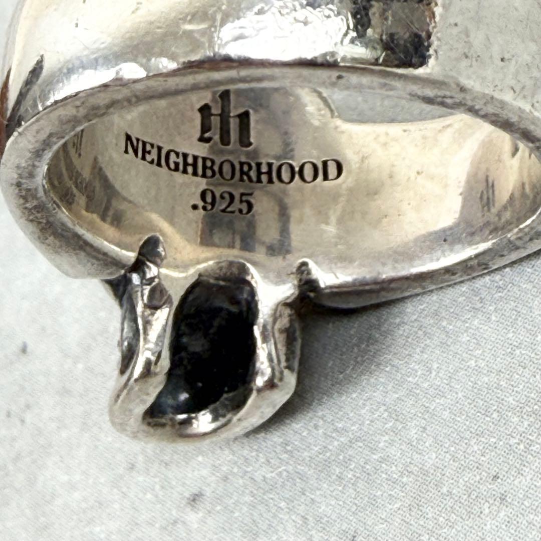 neighborhood ネイバーフッド スカルリング 21号 シルバー925