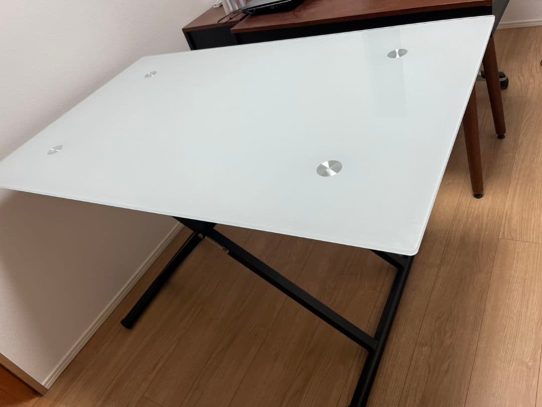 ニトリ セラミック異材ダイニングテーブル（WH AT01）