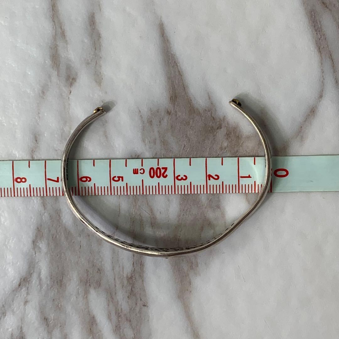 amp japan バングル シルバー925 刻印 スター柄 ブレスレット