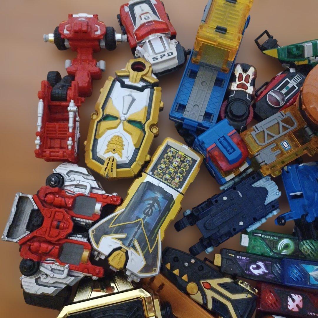 レトロ　戦隊ヒーロー　仮面ライダー　など　　 ジャンク　大量　格安