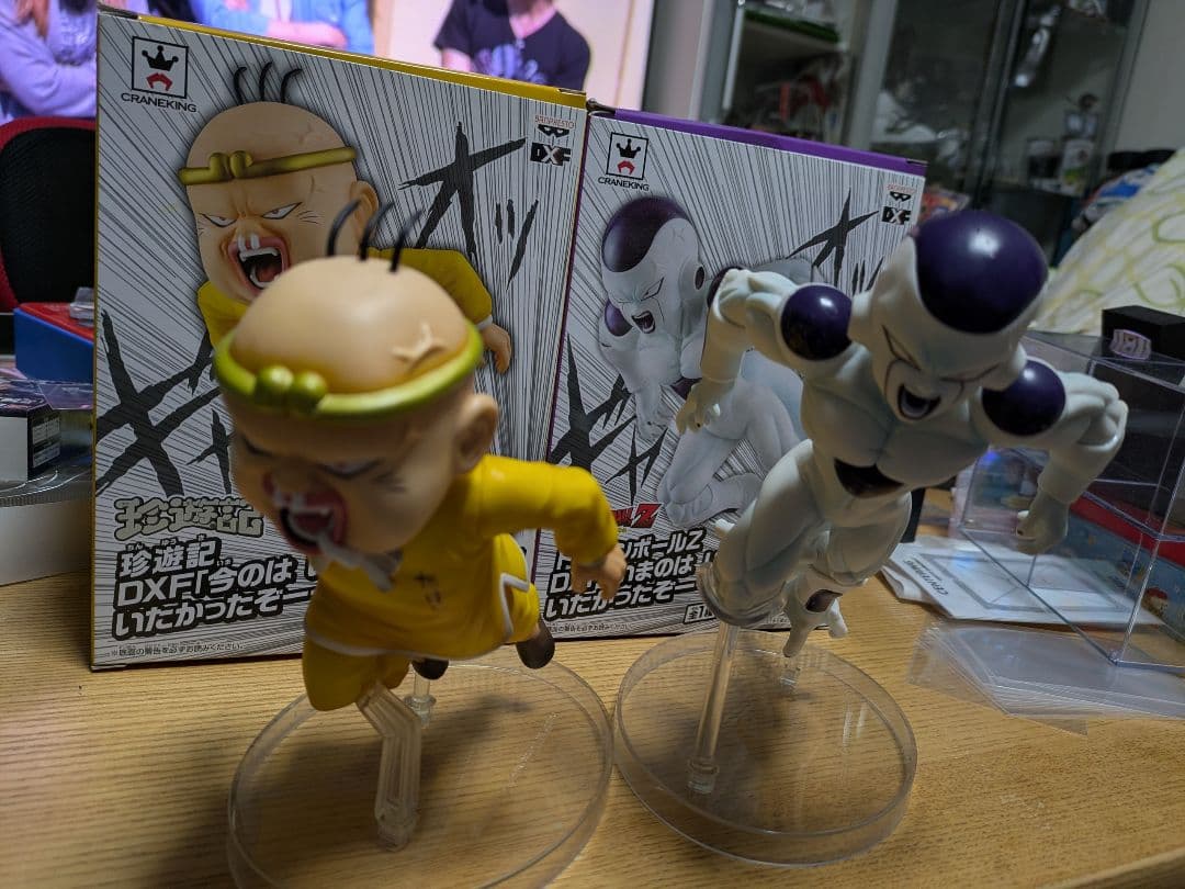 山田太郎＆フリーザ DXFフィギュアまとめ　箱＆台座付き