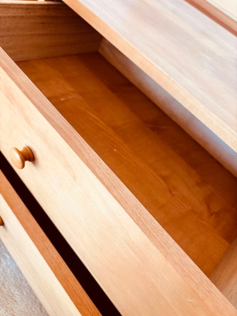 モモナチュラル　テレビボード　コモ　シリーズ　MOMO ナチュラル