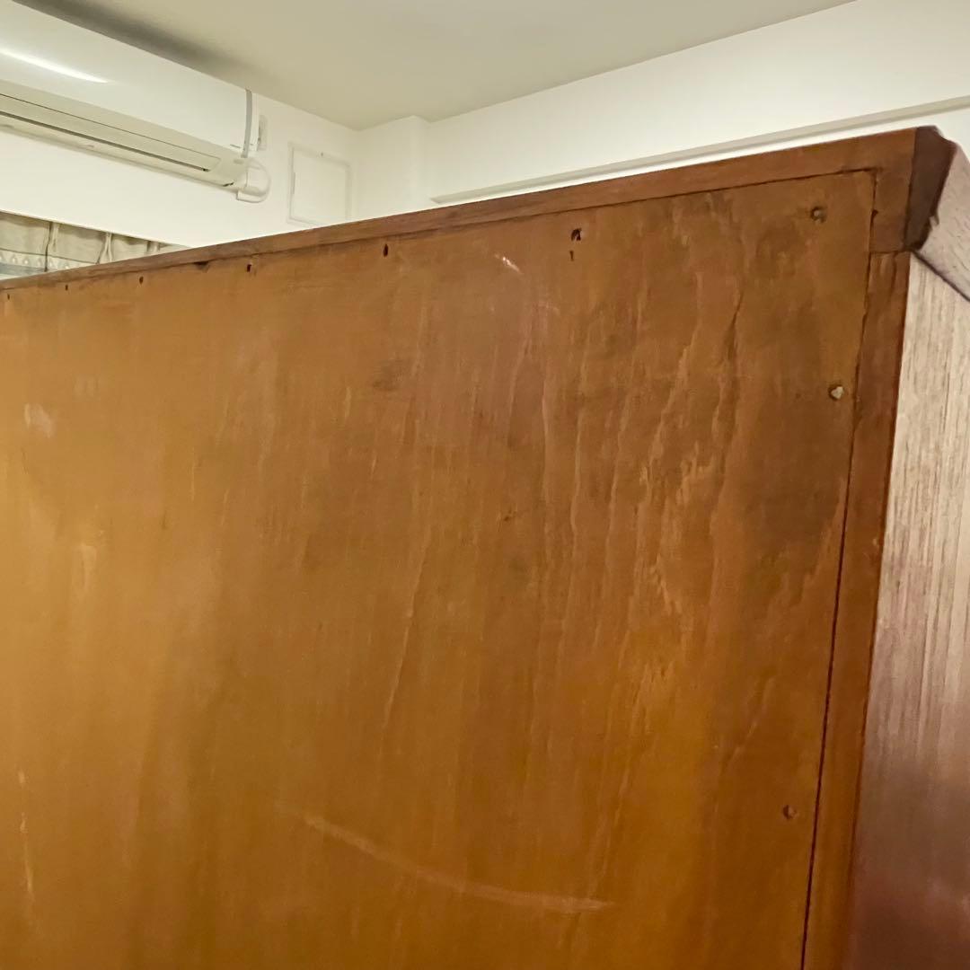 北欧ヴィンテージキャビネット チーク×ビーチ