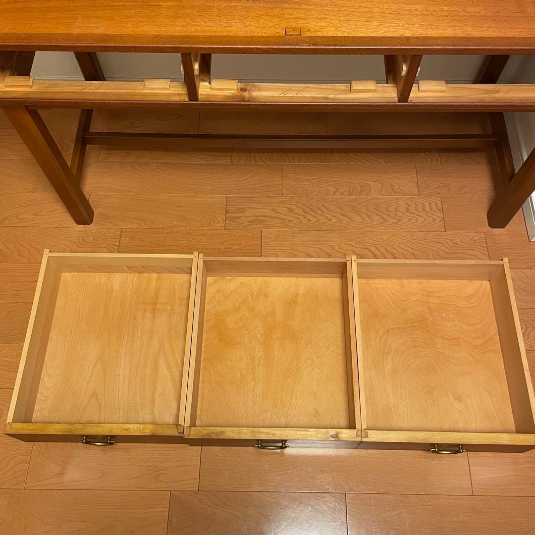 北欧ヴィンテージキャビネット チーク×ビーチ